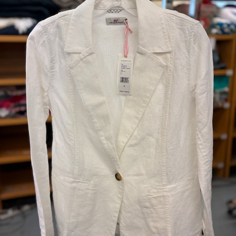 Vineyard Vines Linen & Cotton Blazer